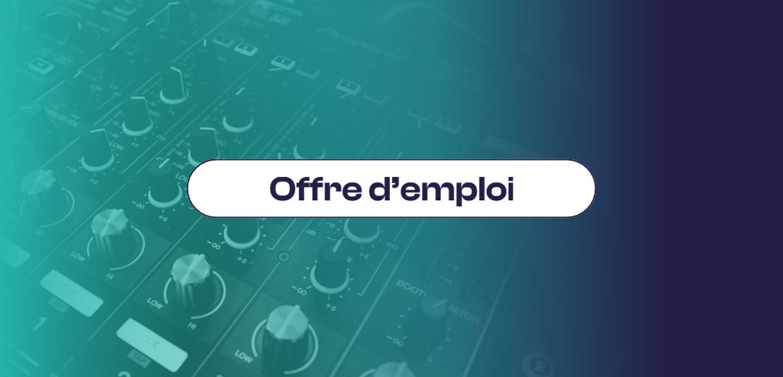 Technicien·ne audiovisuel·le / Préparateur·rice de matériel (H/F)